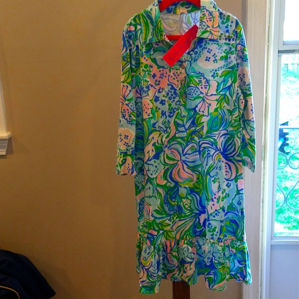 Lilly Pulitzer Amelia Polo Dress Feeling good